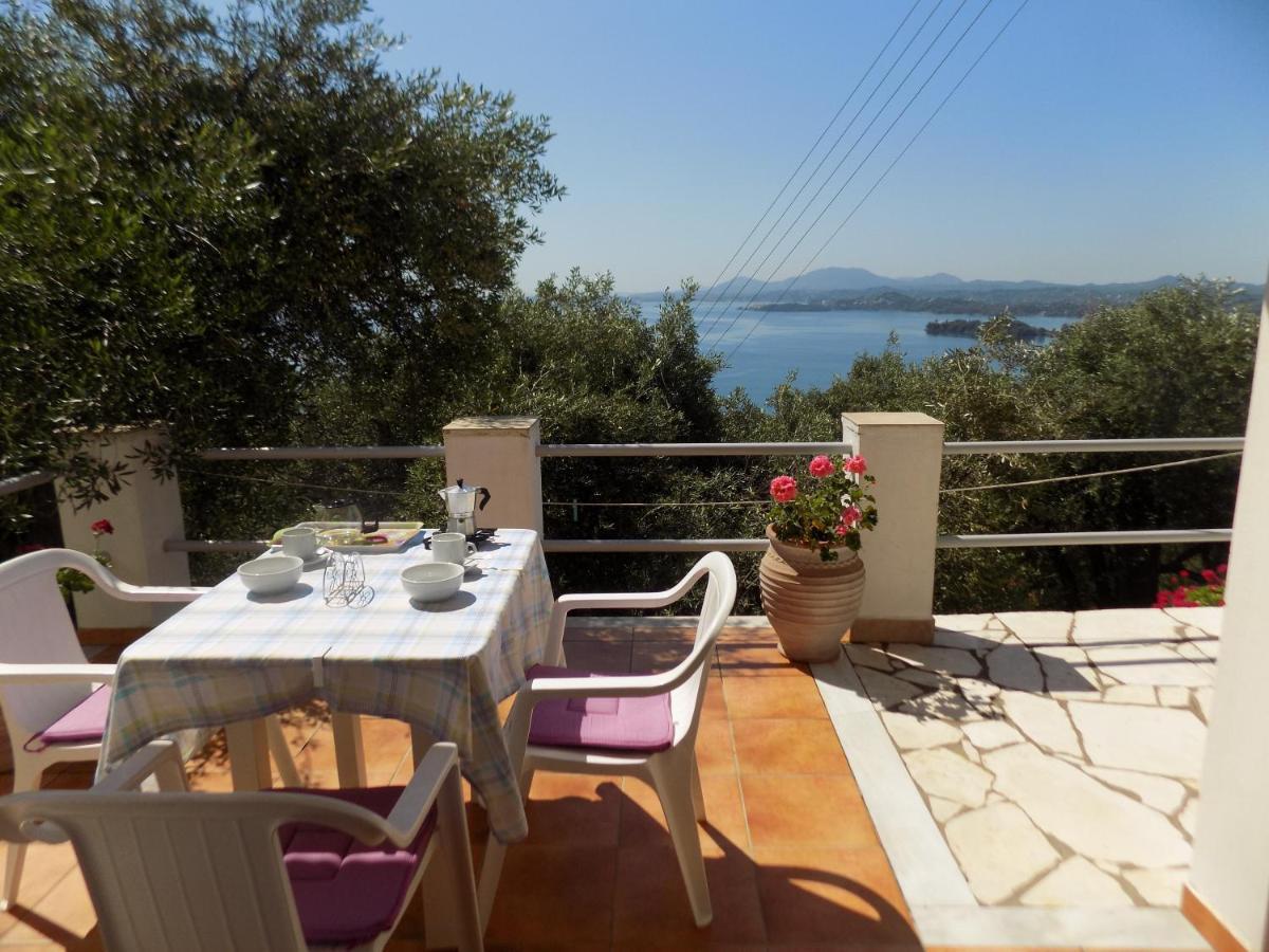 Villa Elli 1 Panoramic View Ipsos Bagian luar foto